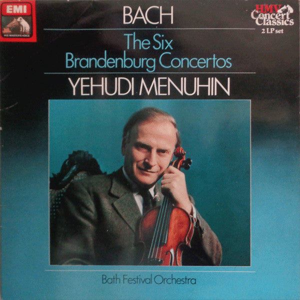 Bach - Yehudi Menuhin, Bath Festival Orchestra ‎– The Six Brandenburg Concertos 2LP