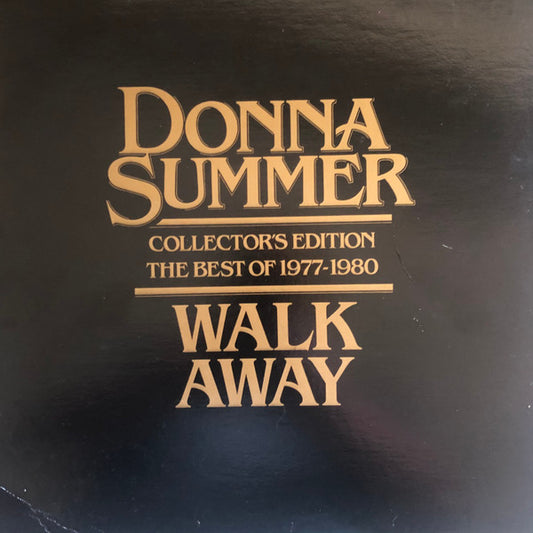 Donna Summer – Walk Away Collector's Edition (The Best Of 1977-1980) LP