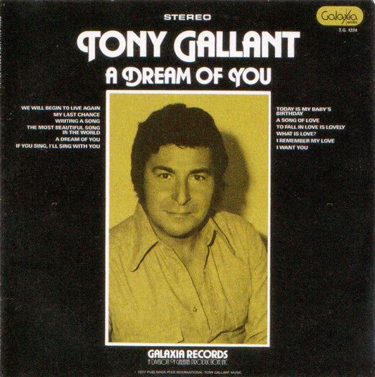 Tony Gallant – A Dream Of You LP