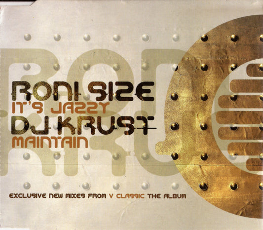 Roni Size / DJ Krust – It's Jazzy / Maintain CD