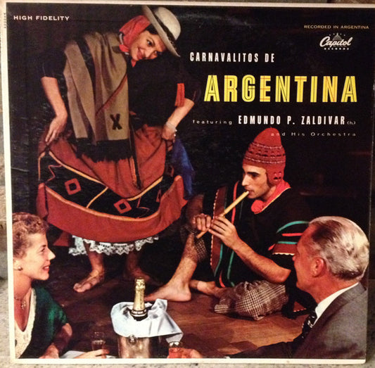 Edmundo P. Zaldivar ‎– Carnavalitos de Argentina LP