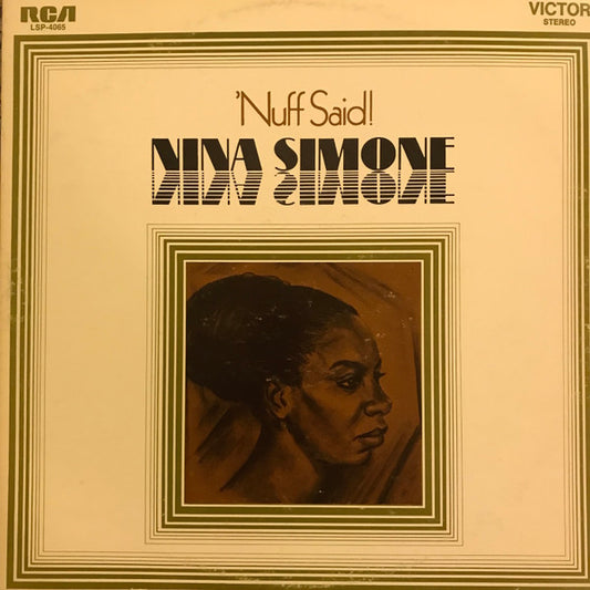 Nina Simone – 'Nuff Said! LP