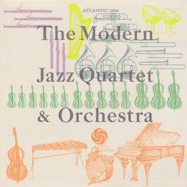 The Modern Jazz Quartet – The Modern Jazz Quartet & Orchestra LP