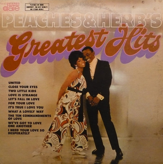 Peaches & Herb – Peaches & Herb's Greatest Hits LP