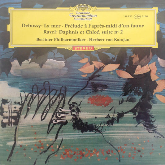 Berlin Philharmonic - Debussy "La Mer" / Ravel "Daphnis et Chloe" LP