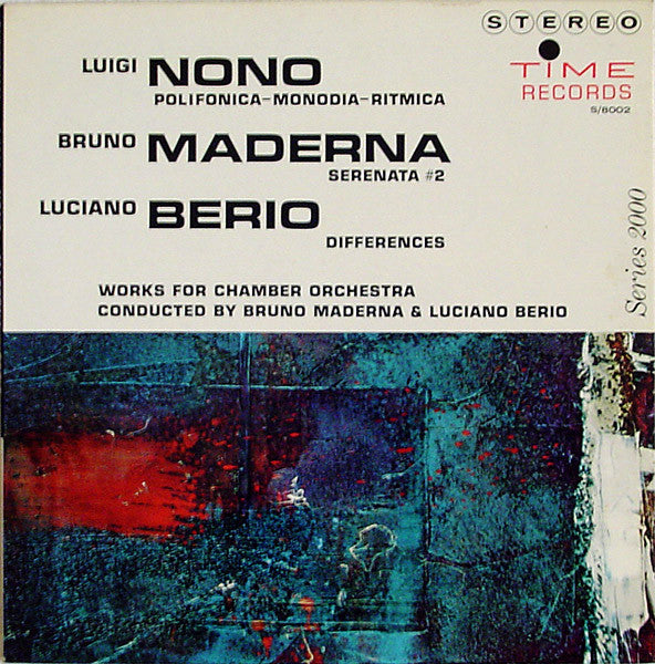 Various Artists - Polifonica - Monodia - Ritmica, Serenata #2, Differences LP