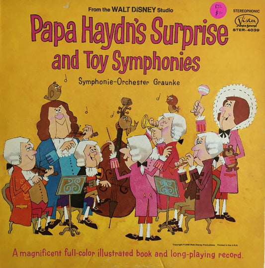 Symphonie-Orchester Graunke – Papa Haydn's Surprise And Toy Symphonies LP