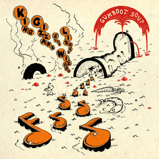 King Gizzard & The Lizard Wizard – Gumboot Soup (Orange & black splatter vinyl) LP