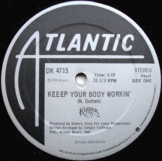 Kleeer – Keeep Your Body Workin' 12"