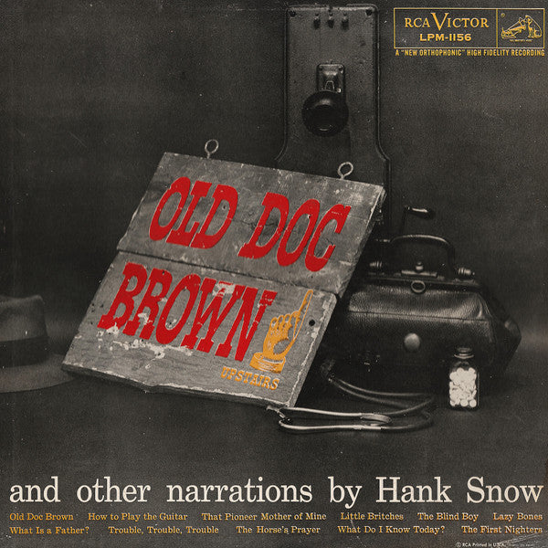 Hank Snow – Old Doc Brown And Other Narrations LP