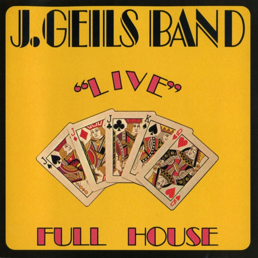 J. Geils Band – "Live" Full House LP