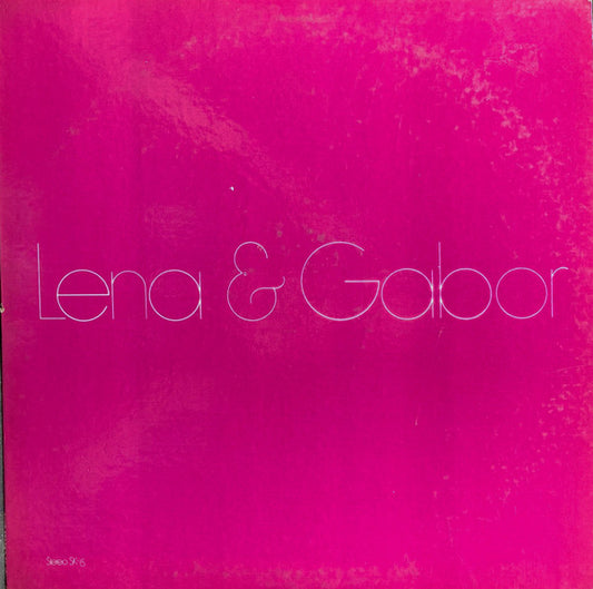 Lena Horne & Gabor Szabo – Lena & Gabor LP