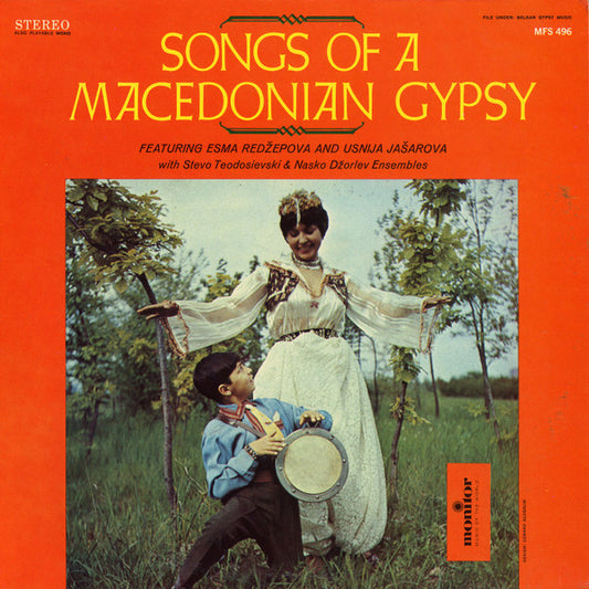 Esma Redzepova / Usnija Jasarova - Songs Of A Macedonian Gypsy LP