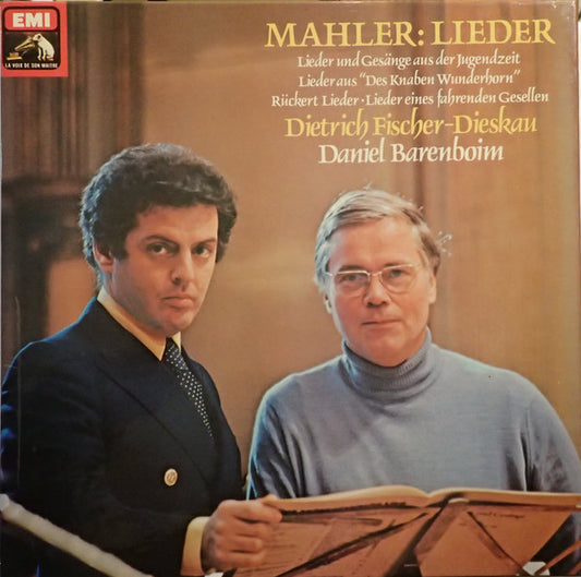 Mahler / Dietrich Fischer, Daniel Barenboim - Mahler: Lieder (3 LP)