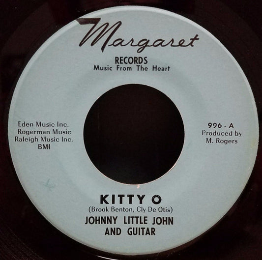 Johnny Little John And Guitar – Kitty O / Johnny's Jive 7"