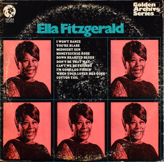 Ella Fitzgerald – Ella Fitzgerald (Golden Archive Series) LP