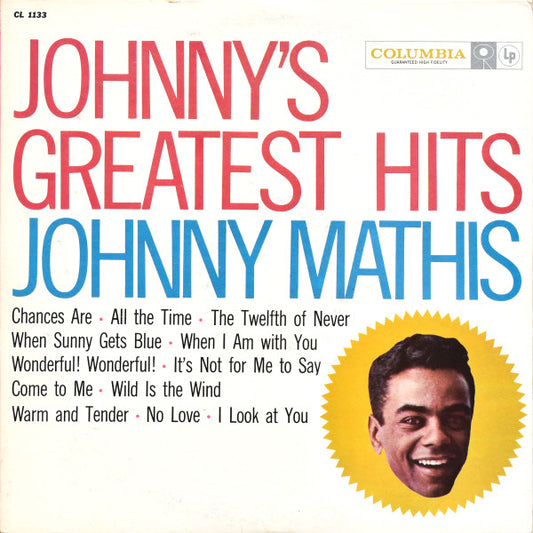 Johnny Mathis – Johnny's Greatest Hits LP