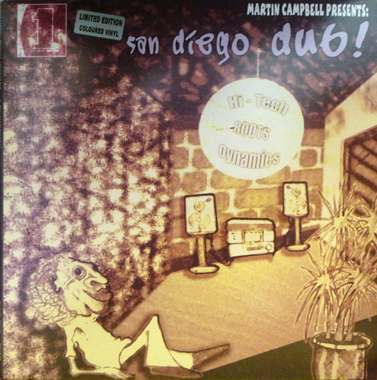 Hi-Tech Roots Dynamics - San Diego Dub (Clear blue vinyl) LP