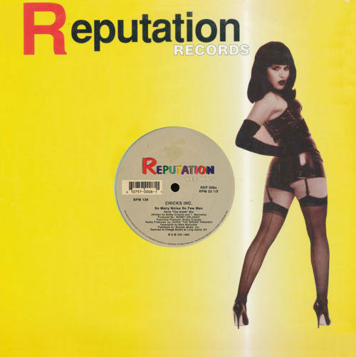 Chicks Inc. ‎– So Many Males So Few Men 12"