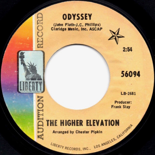The Higher Elevation – Odyssey (Promo) 7"