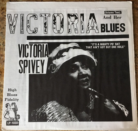 Victoria Spivey - Victoria and her Blues Vol. 2 LP