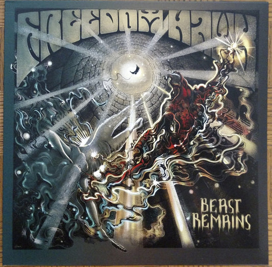 Freedom Hawk ‎– Beast Remains (Multi-Colored Splatter On Gray) LP