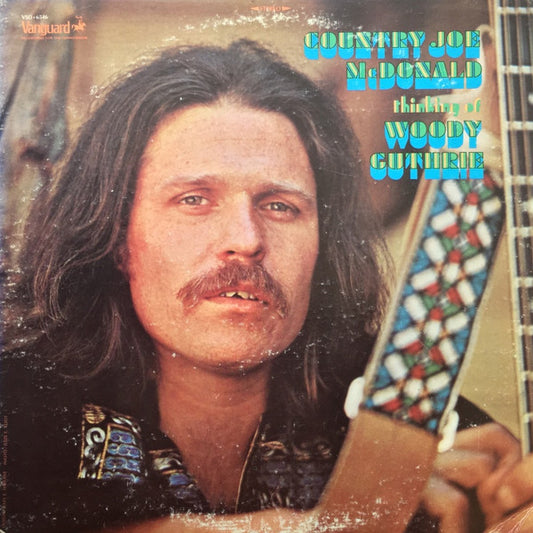 Country Joe McDonald – Thinking Of Woody Guthrie LP