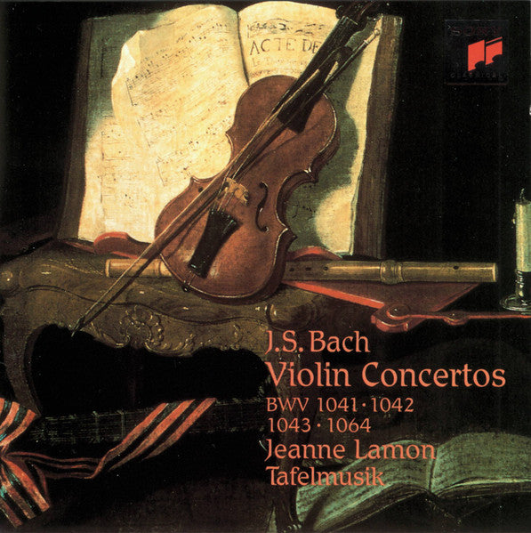 J.S. Bach, Jeanne Lamon, Tafelmusik – Violin Concertos, BWV 1041 • 1042 • 1043 • 1064 CD