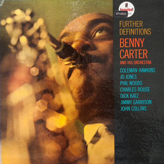 Benny Carter And His Orchestra ‎– Further Definitions (1971 pressing) LP