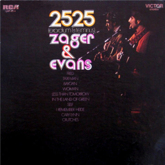 Zager & Evans - 2525 (Exordium & Terminus) LP