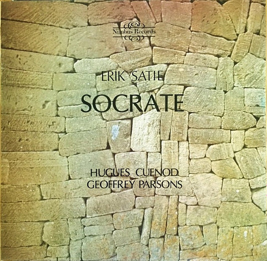 Erik Satie - Socrate LP