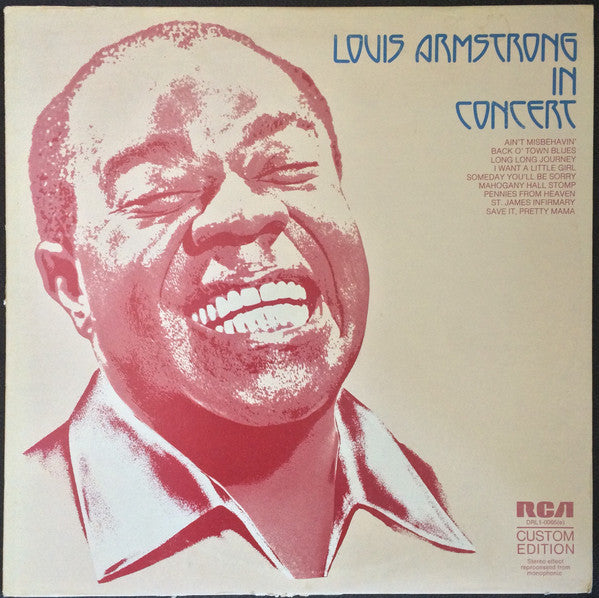 Louis Armstrong – Louis Armstrong In Concert LP
