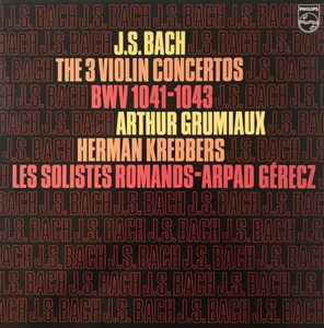 Bach - The 3 Violin Concertos LP