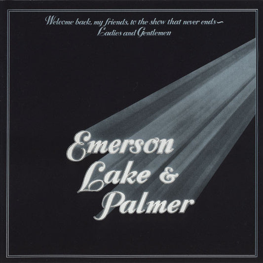 Emerson, Lake & Palmer – Welcome Back My Friends To The Show That Never Ends - Ladies And Gentlemen LP
