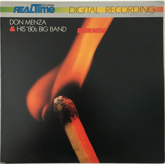 Don Menza & His '80s Big Band – Burnin' LP