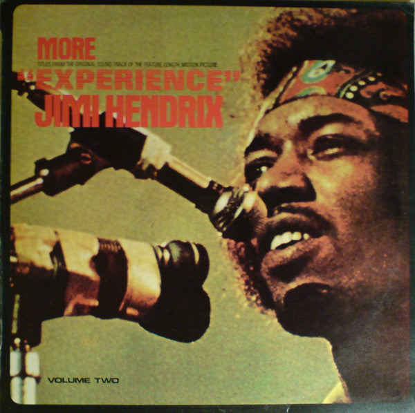 Jimi Hendrix – More "Experience" Jimi Hendrix (Titles From The Original Sound Track Of The Feature Length Motion Picture) (Volume Two) LP