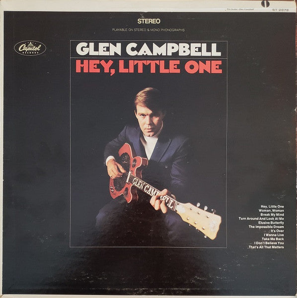 Glenn Campbell - Hey, Little One LP