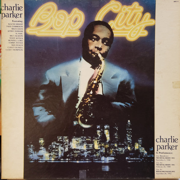 Charlie Parker – Bop City 3LP Boxset