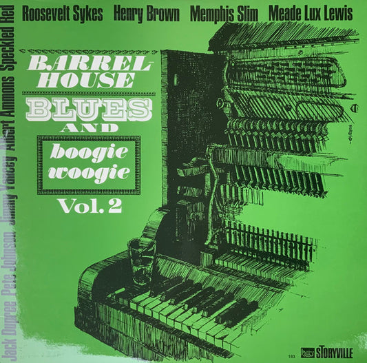 Various ‎– Barrel-House Blues And Boogie Woogie Vol. 2 LP