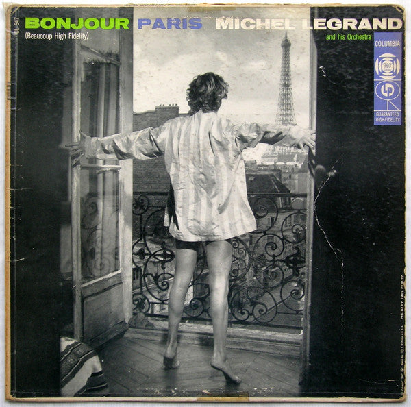 Michel Legrand And His Orchestra – Bonjour Paris LP