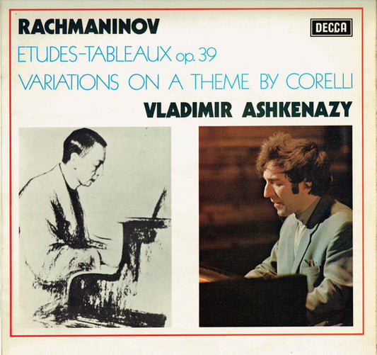 Rachmaninov, Vladimir Ashkenazy – Etudes-Tableaux Op. 39 • Variations On A Theme By Corelli LP
