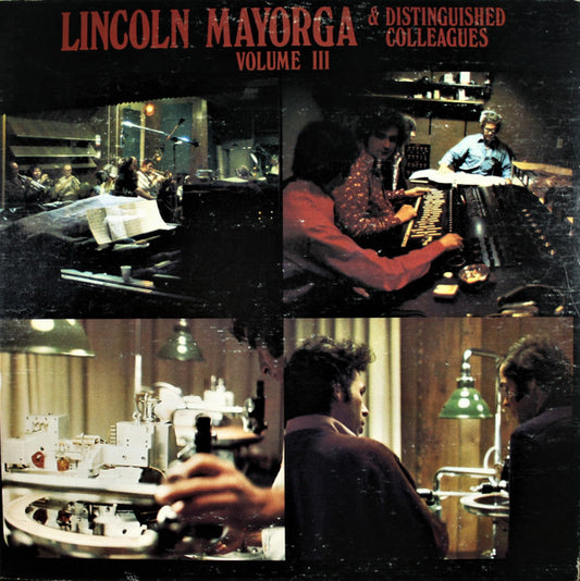 Lincoln Mayorga – Lincoln Mayorga & Distinguished Colleagues - Volume III LP