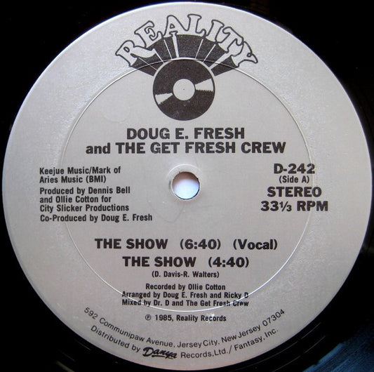 Doug E. Fresh / Slick Rick - The Show / La-Di-Da-Di 12"