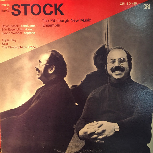 David Stock / Pittsburgh New Music Ensemble - Music of David Stock LP