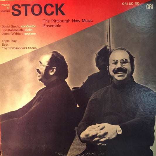 David Stock / Pittsburgh New Music Ensemble - Music of David Stock LP