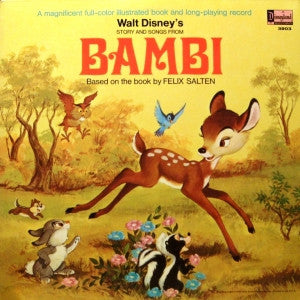 Walt Disney Studio Orchestra – Walt Disney's Bambi Storybook LP