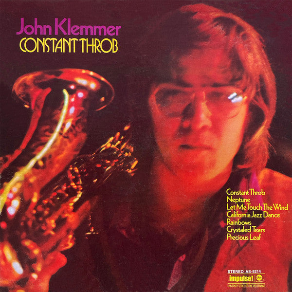 John Klemmer – Constant Throb LP