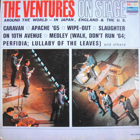 The Ventures ‎– On Stage LP