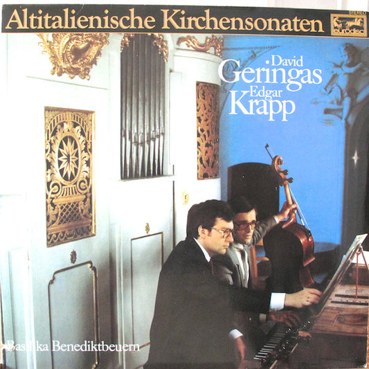 David Geringas, Edgar Krapp - Altitalienische Kirchensonaten LP