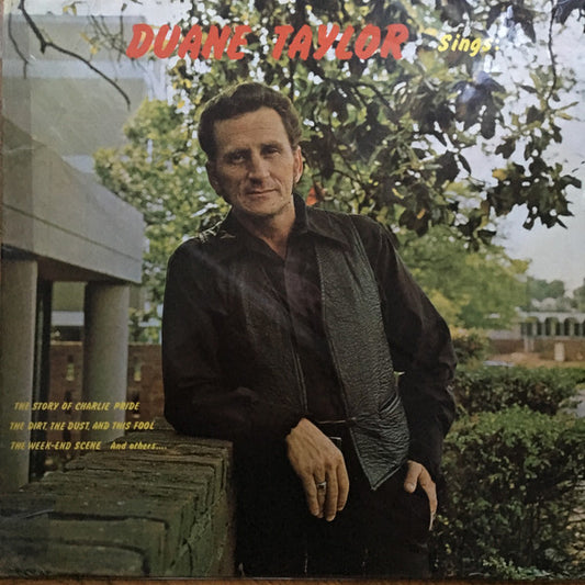 Duane Taylor – Duane Taylor Sings LP